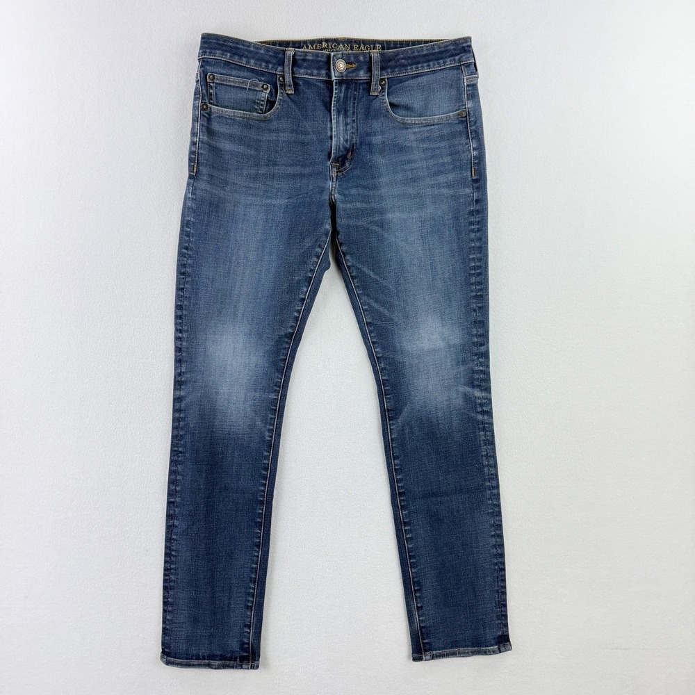 American Eagle AEO Slim Taper Mens Jeans 34X32 (Measure 33x30)‎